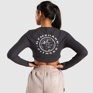 Gymshark Legacy Long Sleeved Crop Top